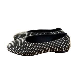 SIMKHAI EDEN STUDDED FLAT BLACK